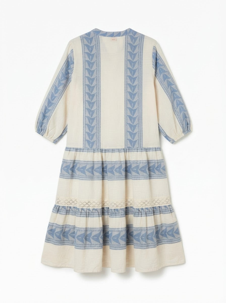 Boho haljina s uzorkom