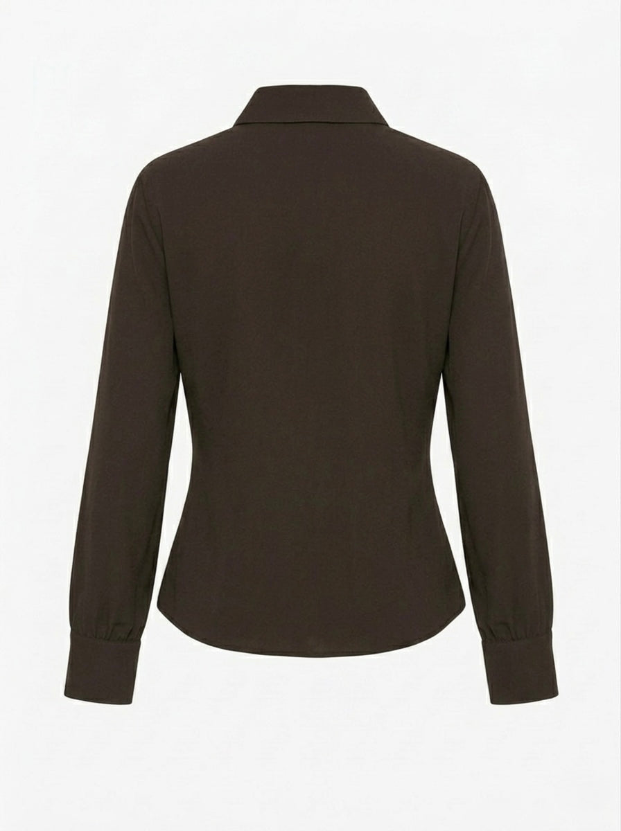 Zara smeđa bluza | M
