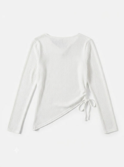 Uska majica na vezanje | M