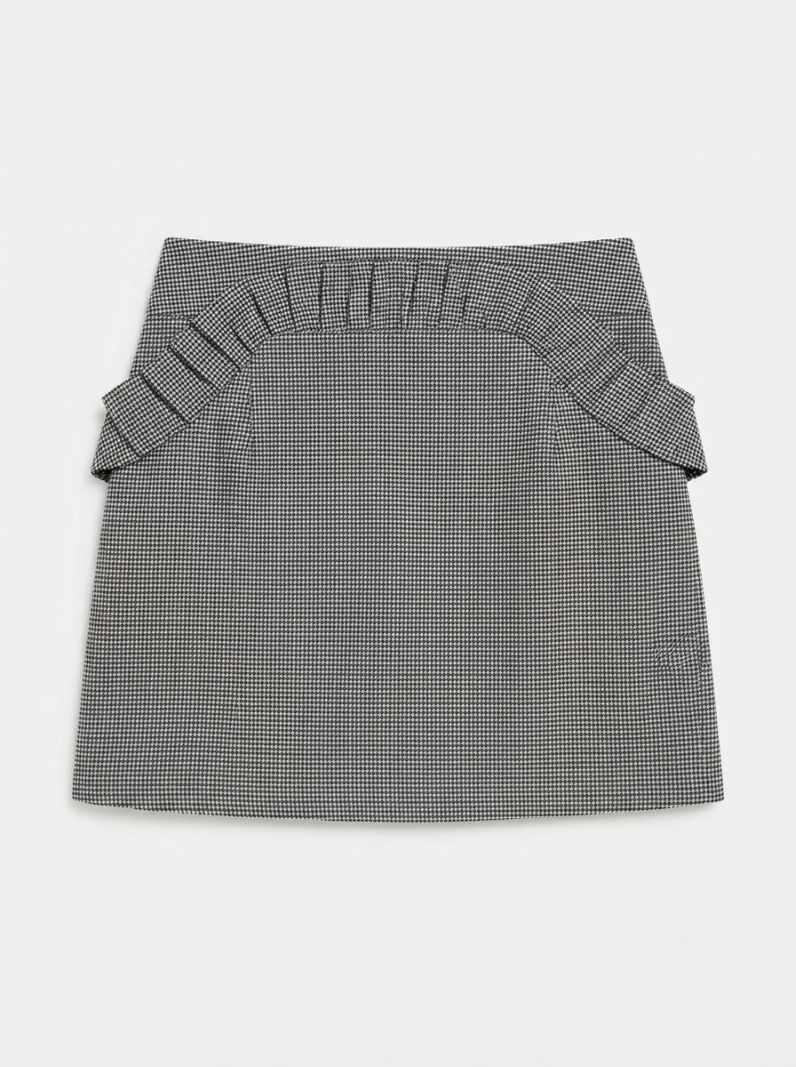 H&M karirana mini suknja | L