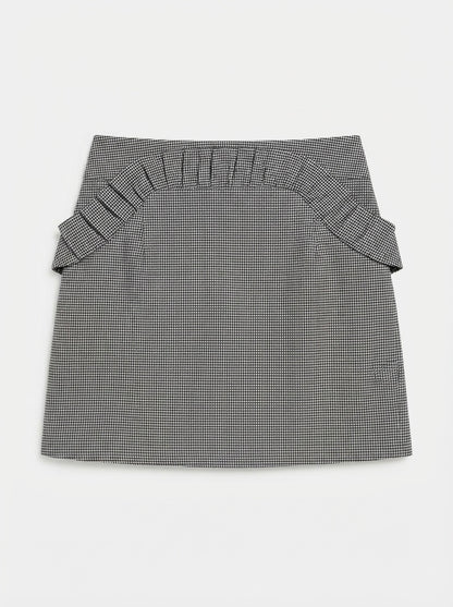 H&M karirana mini suknja | L