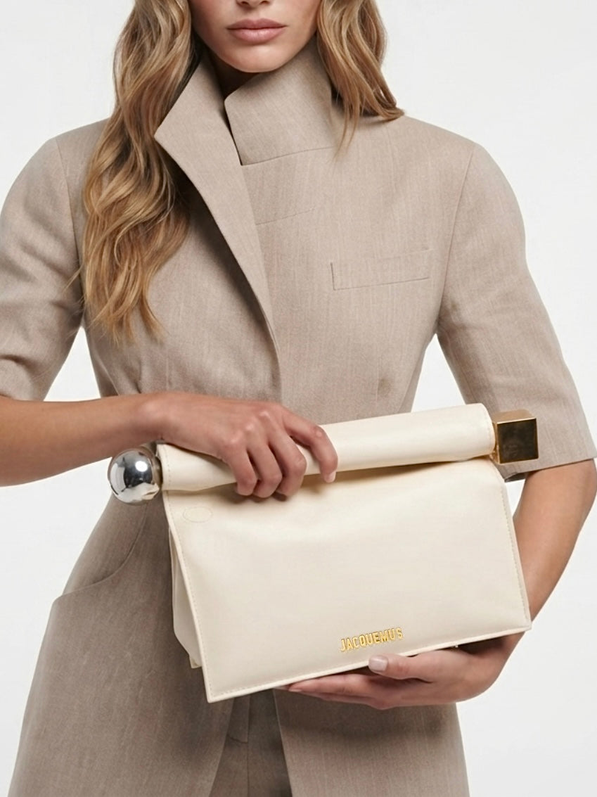 Jacquemus Rond Carré Clutch