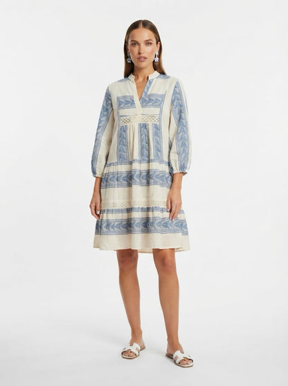 Boho haljina s uzorkom