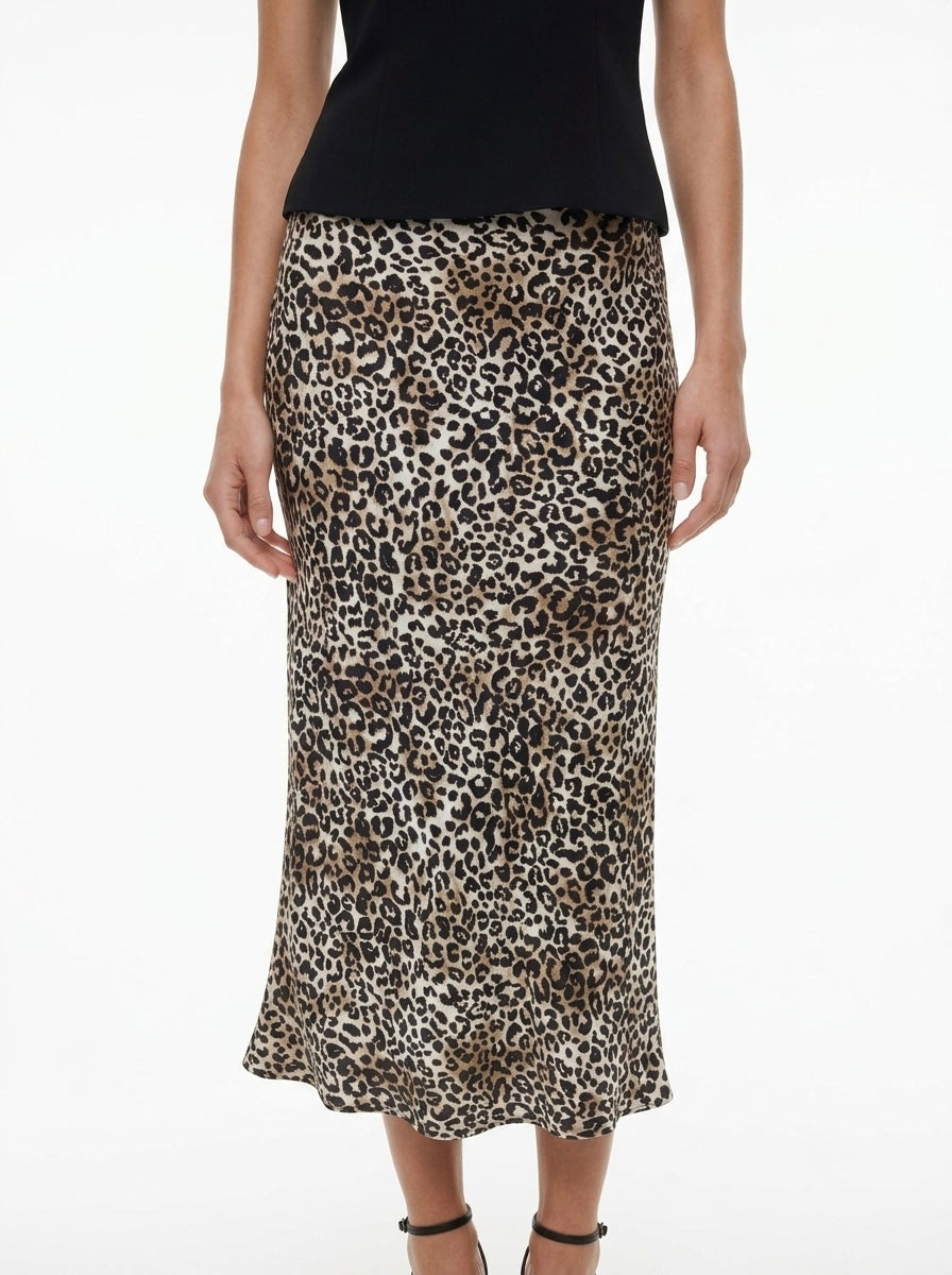 Bershka leopard suknja | M