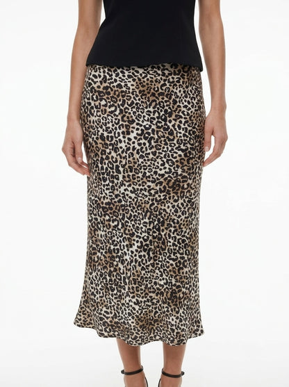 Bershka leopard suknja | M