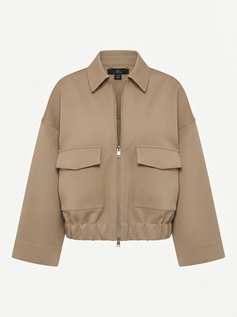 Zara lagana jakna s gumom | M