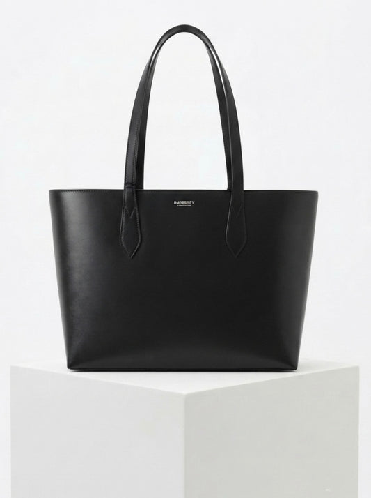 Burberry crna shopper torba