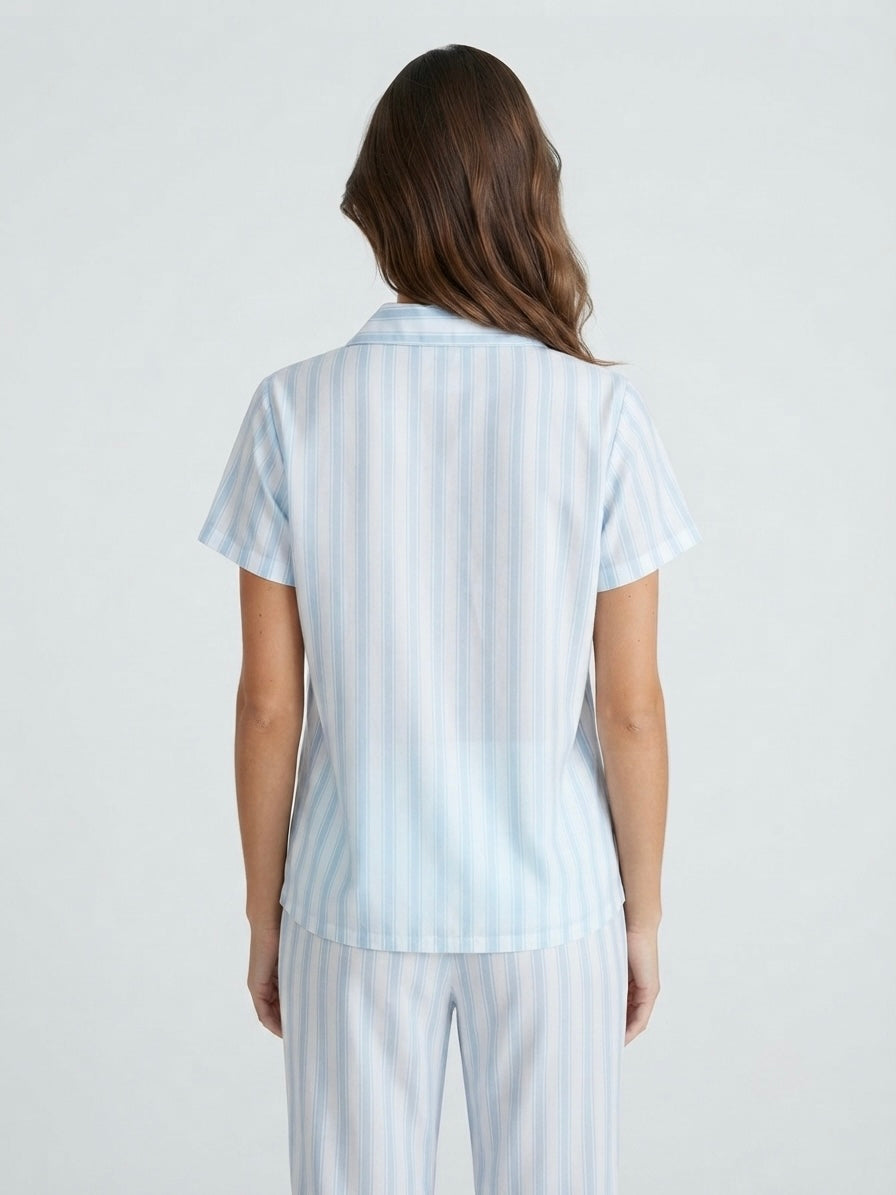 Benetton pidžama na pruge (set) | M