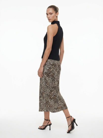 Bershka leopard suknja | M