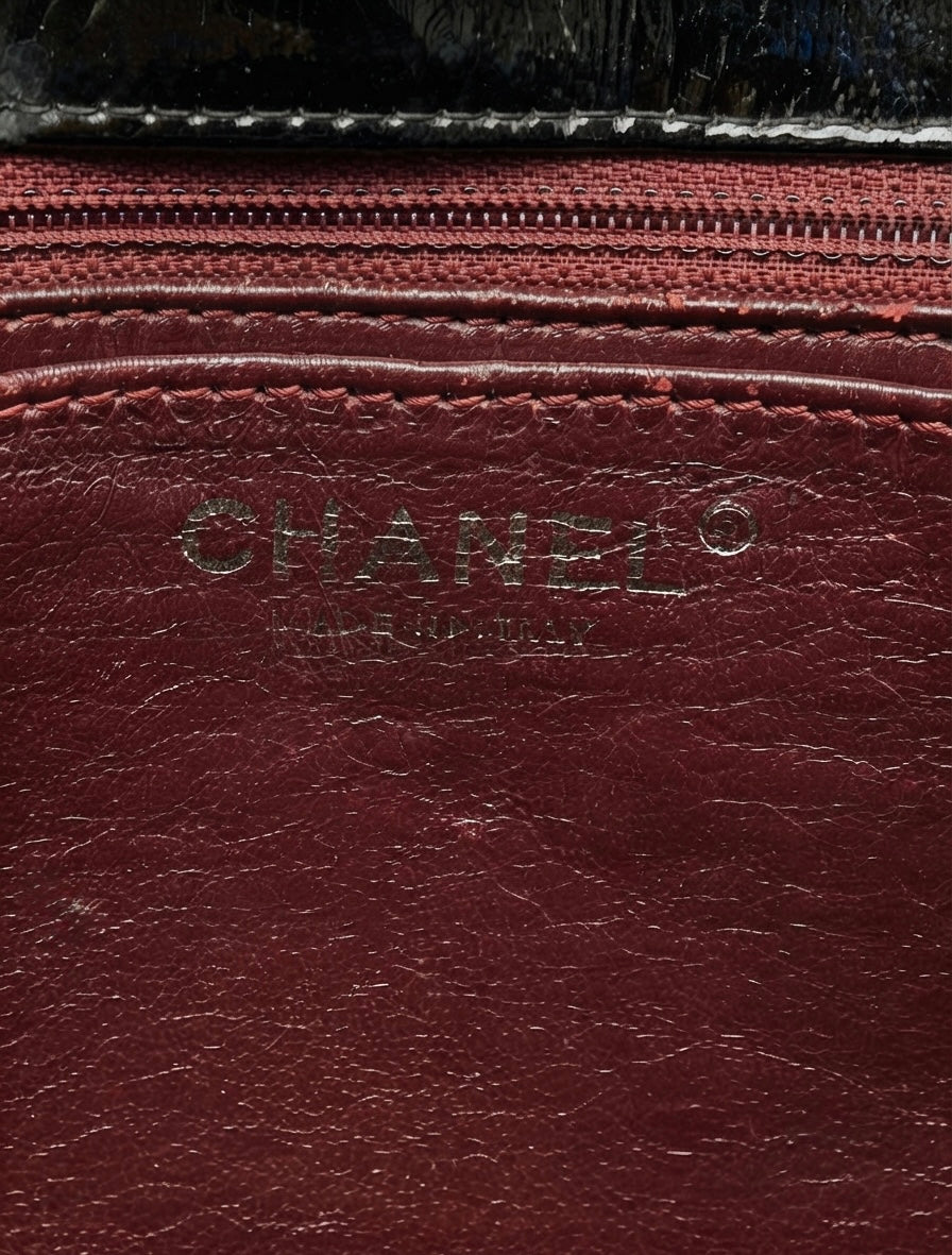 Chanel Jumbo Single Flap Patent Leather