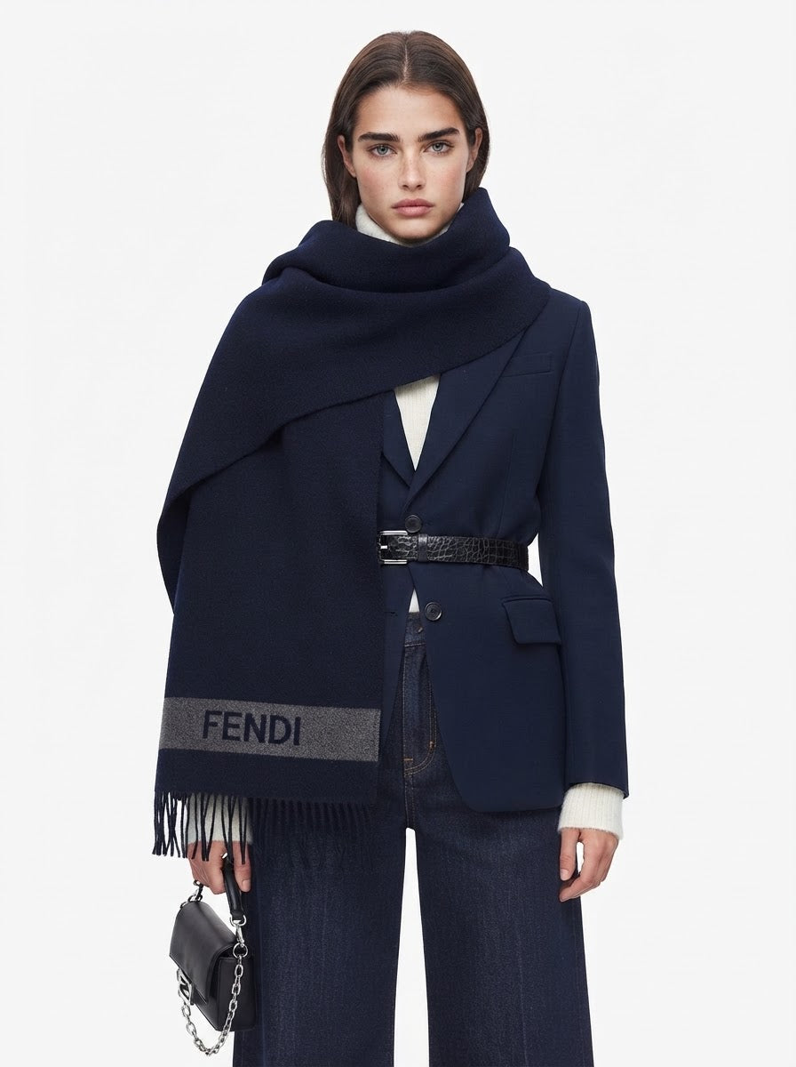 Fendi vuneni šal