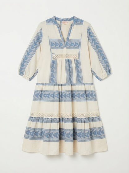 Boho haljina s uzorkom