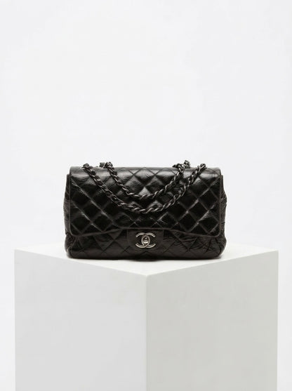 Chanel Jumbo Single Flap Patent Leather