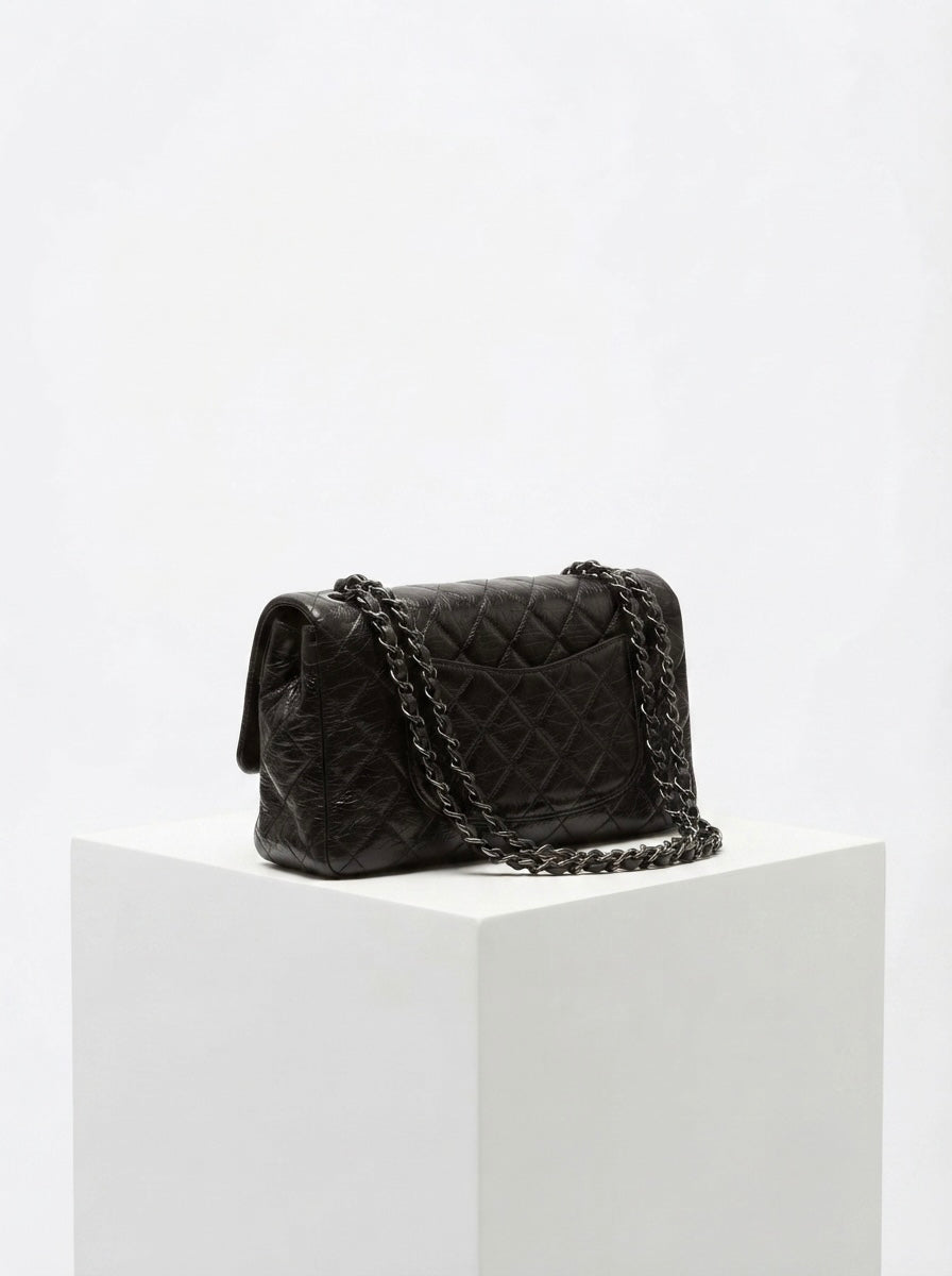 Chanel Jumbo Single Flap Patent Leather