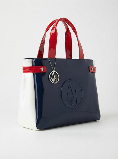 Armani Jeans lakirana ručna torba