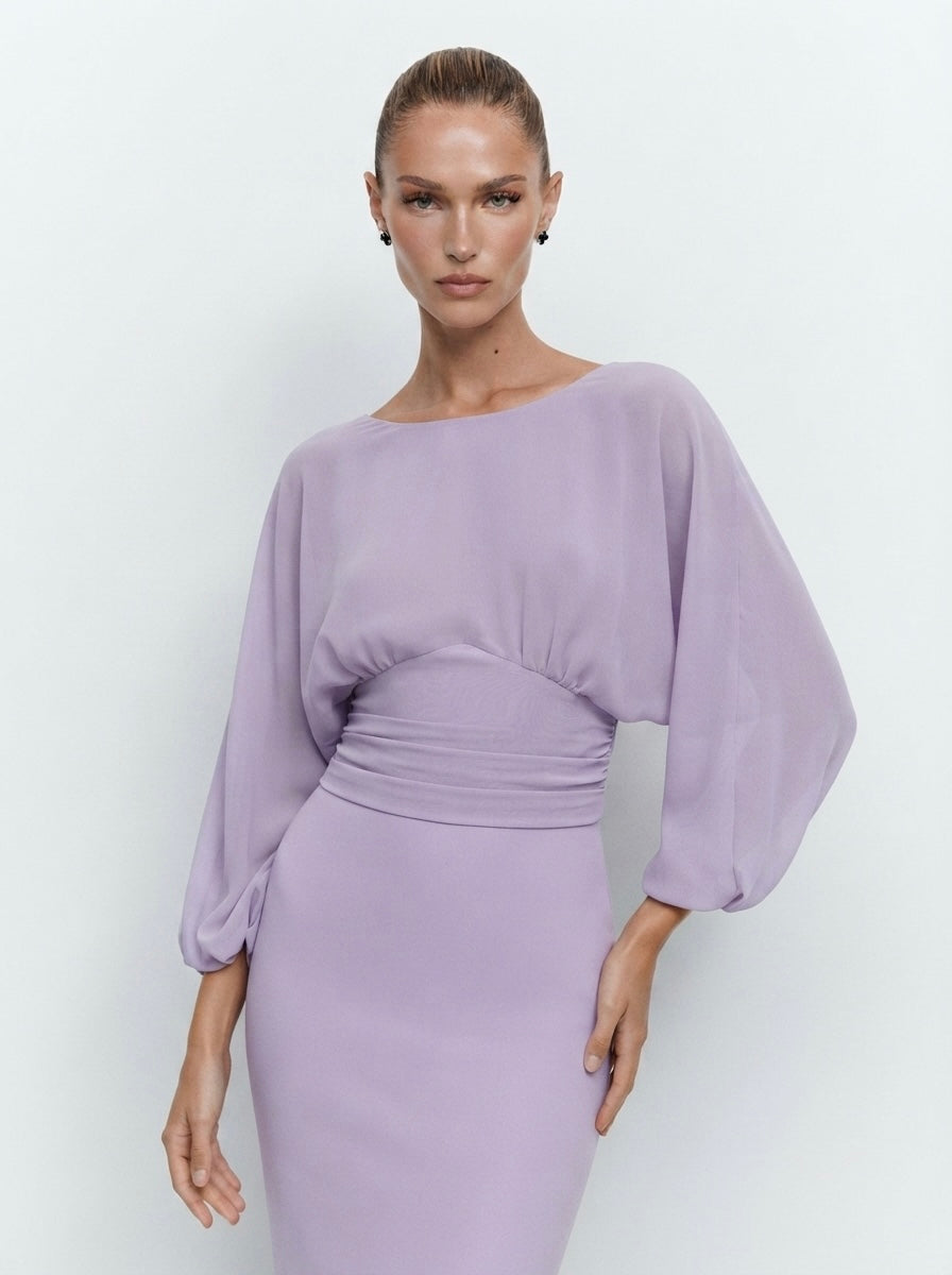 Zara bluza u boji lavande | L