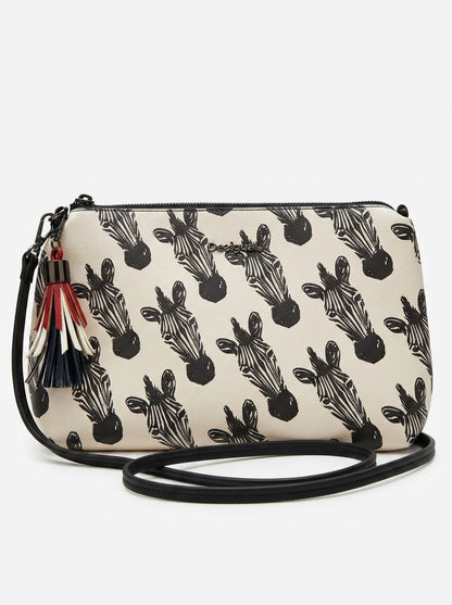 Desigual torbica s uzorkom zebre