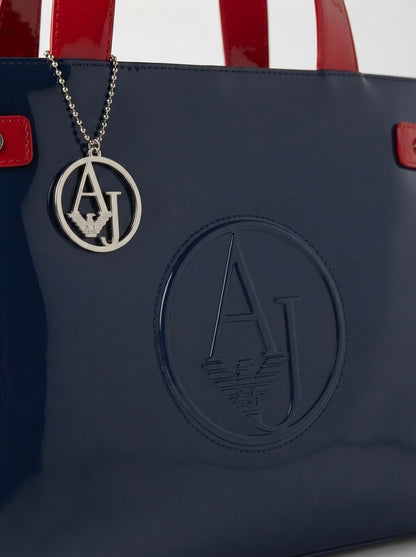 Armani Jeans lakirana ručna torba