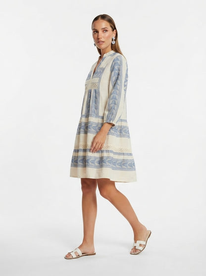 Boho haljina s uzorkom