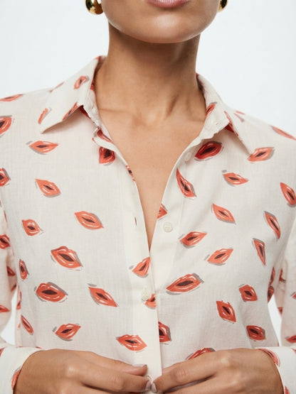 Zara košulja s uzorkom kiss | L