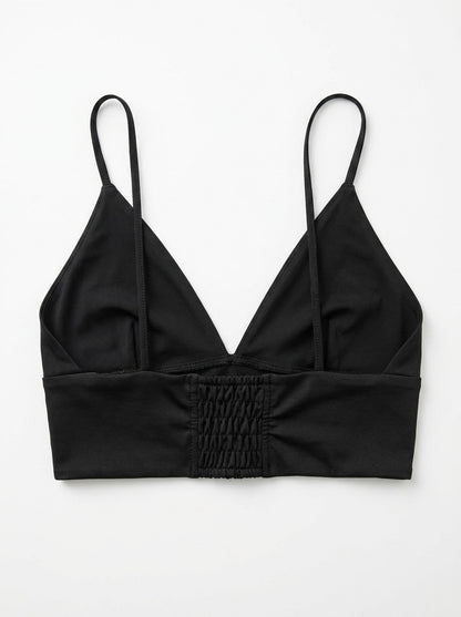 Zara satenski crop top | M