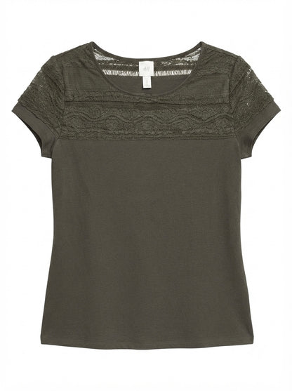 H&M majica s detaljima čipke | M