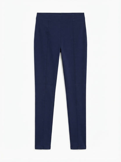 H&M tamnoplave hlače na crtu | M