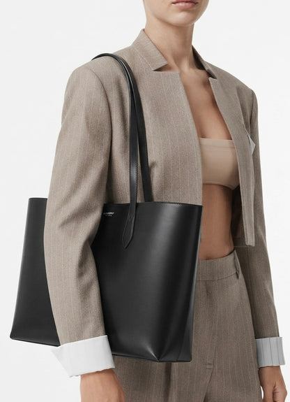 Burberry crna shopper torba