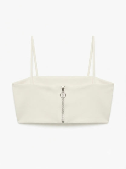 Zara drapirani crop top | M