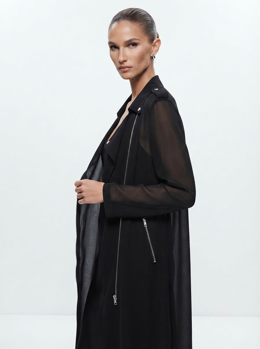 H&M lagani prozirni kardigan | M