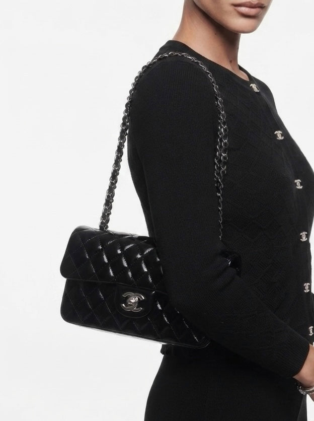 Chanel East West Patent Leather