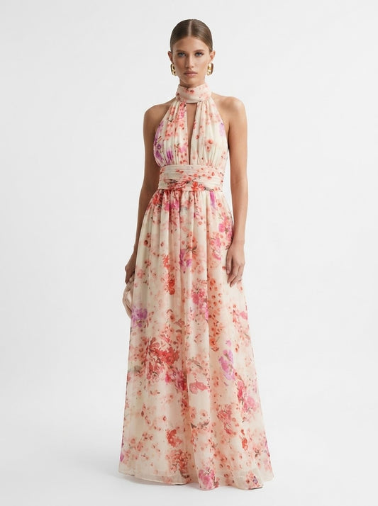H&M haljina cvijetni uzorak | M