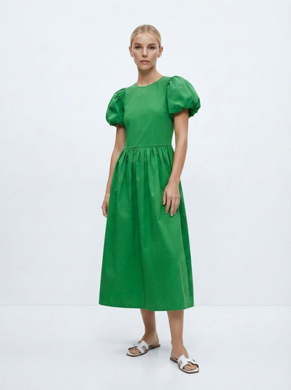Zara haljina s puf rukavima | M