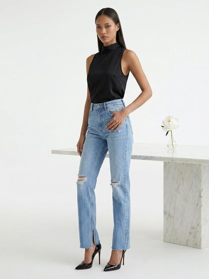 Zara traperice s prorezom | M