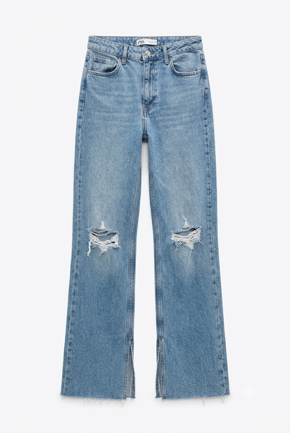 Zara traperice s prorezom | M