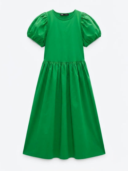 Zara haljina s puf rukavima | M
