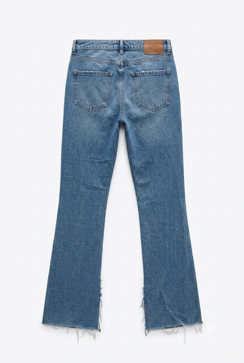 Zara traperice s prorezom | M