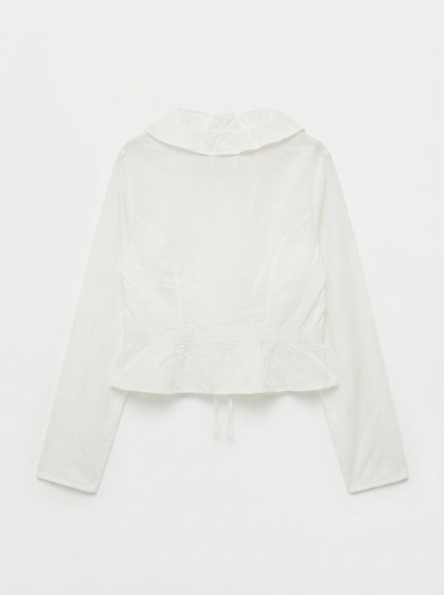 Bershka pamučna bluza | L