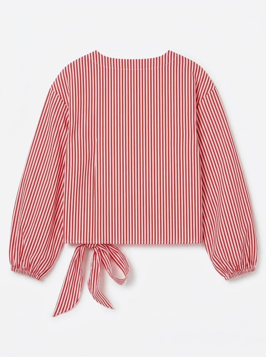 H&M prugasta bluza | M