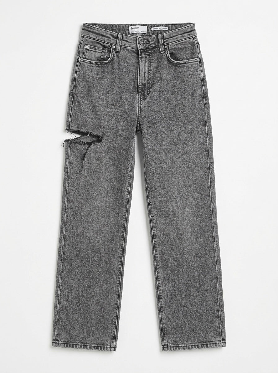 Bershka traperice prorez na bedru | M